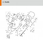 Stihl MB 555 E Lawn Mower Spare Parts